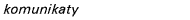 Komunikaty