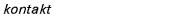 Kontakt